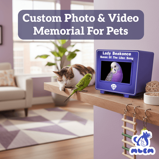 mlemory keeper™ - pawsome purple + purrfect white