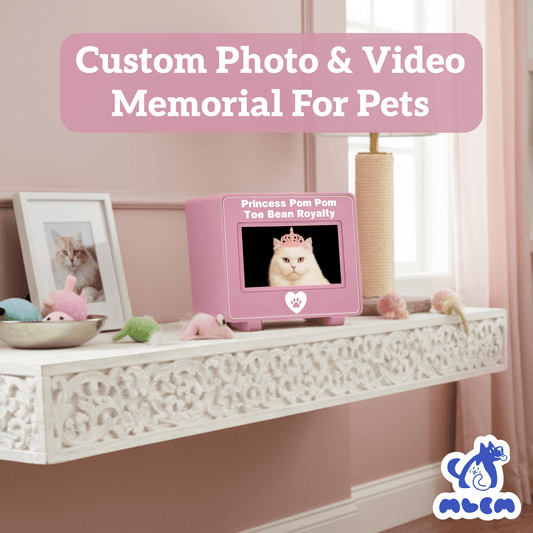 mlemory keeper™ - toe beans pink + purrfect white