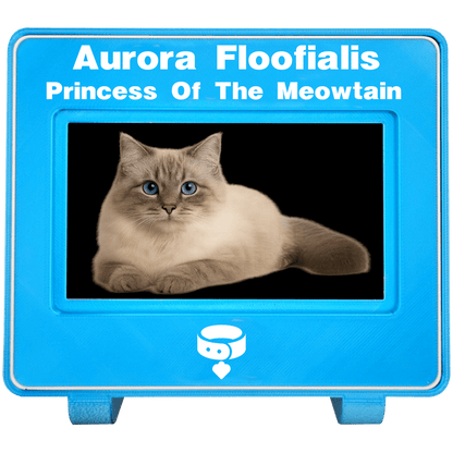 mlemory keeper™ - bleppin blue + purrfect white