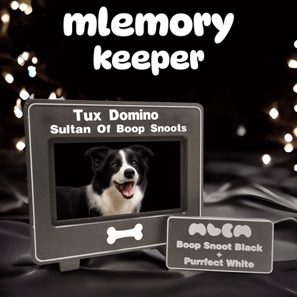 mlemory keeper™ - boop snoot black + purrfect white