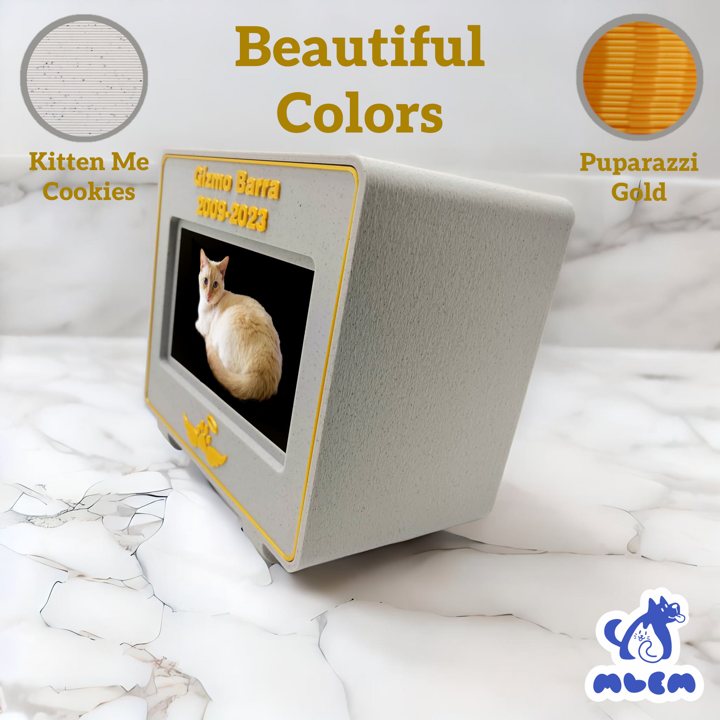 mlemory keeper - kitten me cookie + puparazzi gold