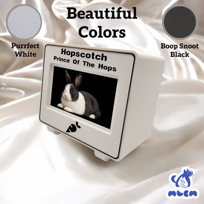mlemory keeper - purrfect white + boop snoot black