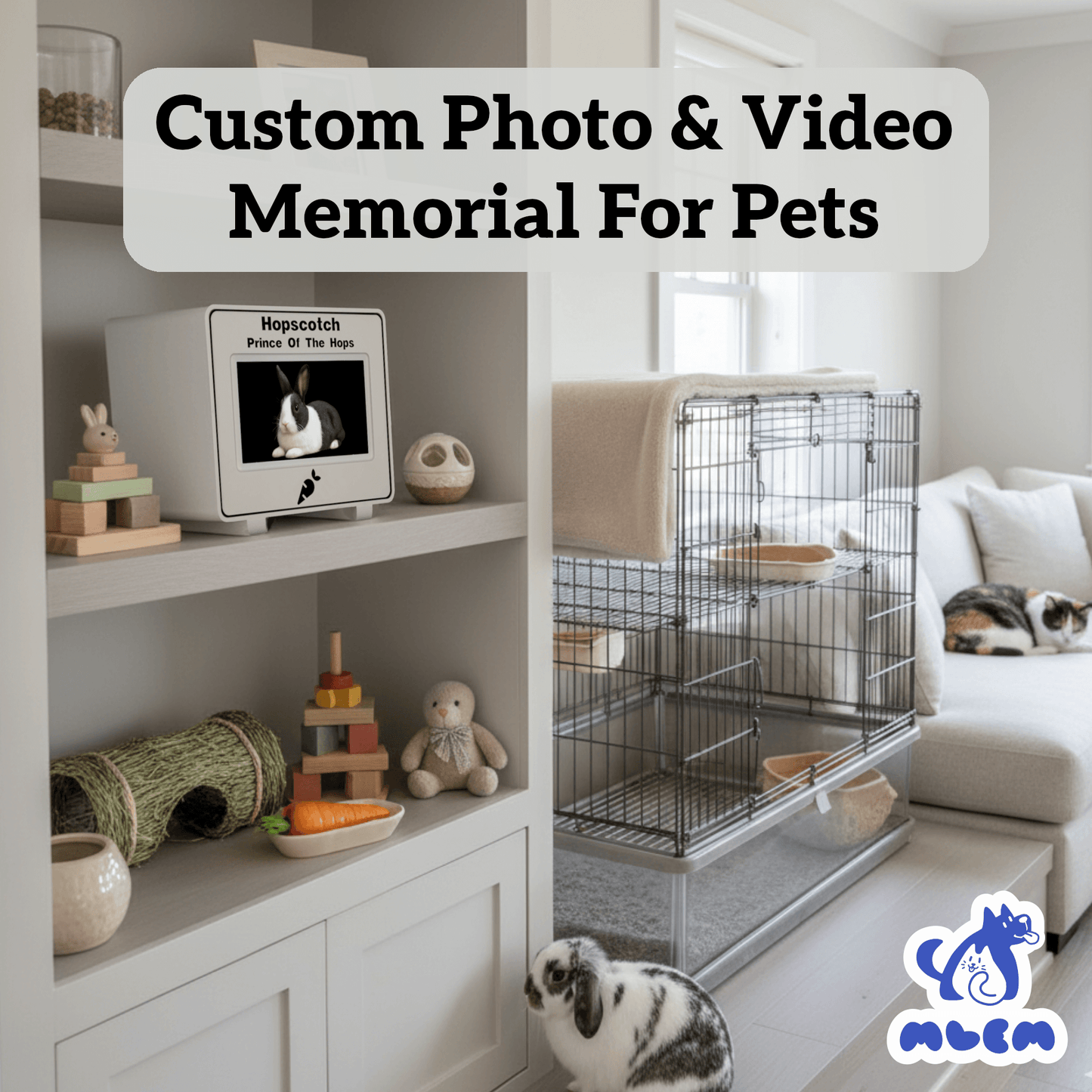 mlemory keeper™ - purrfect white + boop snoot black