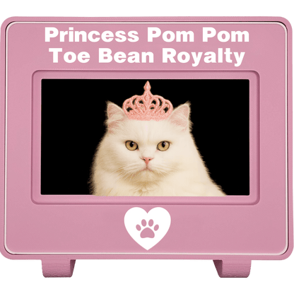 mlemory keeper™ - toe beans pink + purrfect white