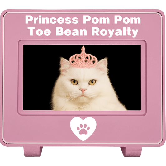 mlemory keeper™ - toe beans pink + purrfect white