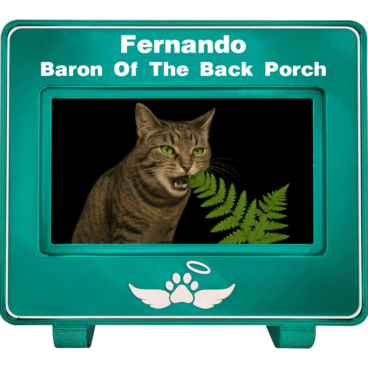 mlemory keeper™ - zoomies green + purrfect white